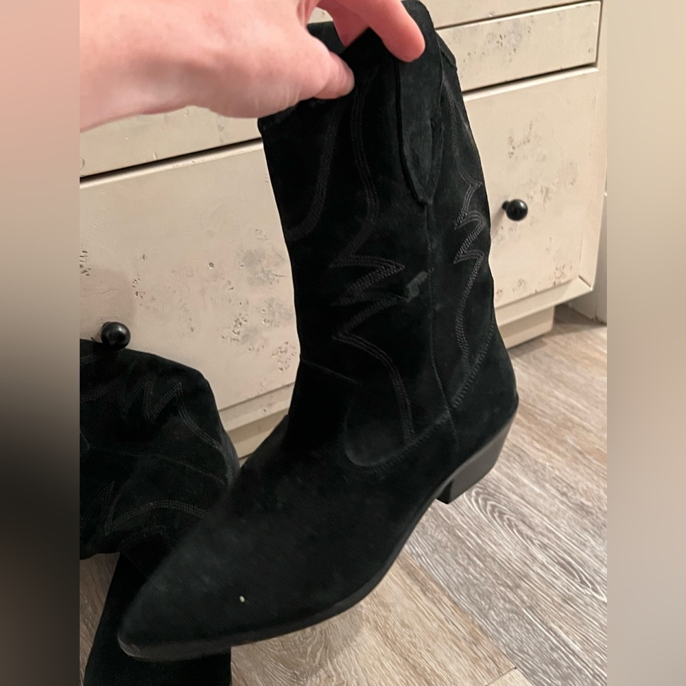 Rebecca Minkoff - Suede Cowboy Boots